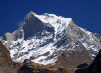 Гора Аннапурна, горный массив в Непале