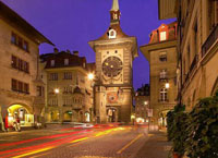 Город Берн, столица Швейцарии.