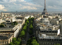 на фото Достопримечательности Парижа