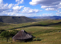 на фото Королевство Лесото