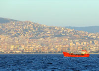Мраморное море, внутреннее море Турции.