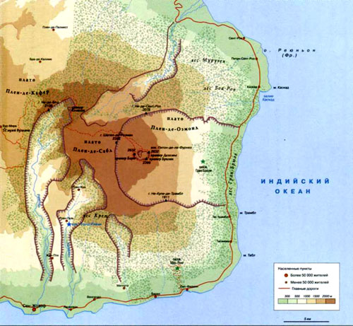 Карта Питон-де-ла-Фурнез