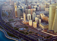 Абу-Даби, столица ОАЭ.