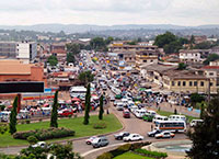 на фото Аккра (столица Республики Гана)