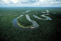Река Амазонка, Южная Америка.