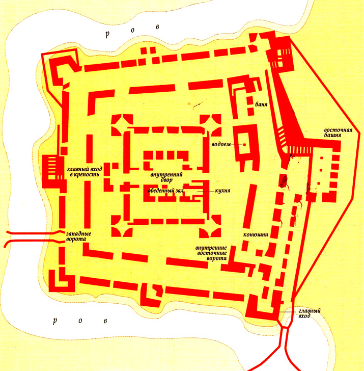Замок Бельвуар на карте