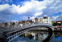 Город Дублин, столица Ирландии, Европа.