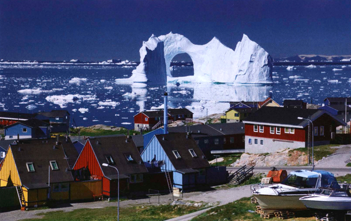 на фото Гренландское море