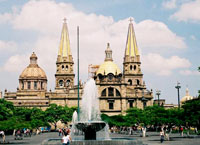 Город Гвадалахара, второй по численности населения город в Мексике.