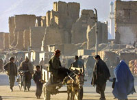 Город Кабул, столица Исламской Республики Афганистан, Азия.