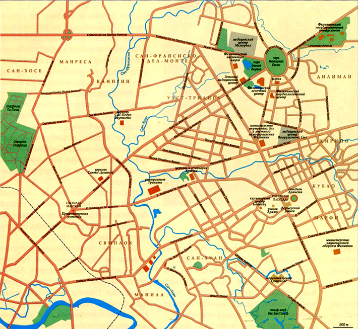 карта Кесон-Сити