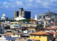 Момбаса, город Кении.