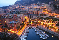 Княжество Монако, маленькая страна в Западной Европе.