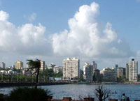 Мумбаи - Бомбей, самый населенный город Индии.