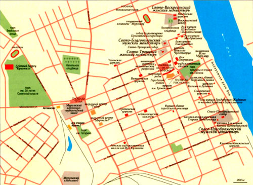 Карта Мурома