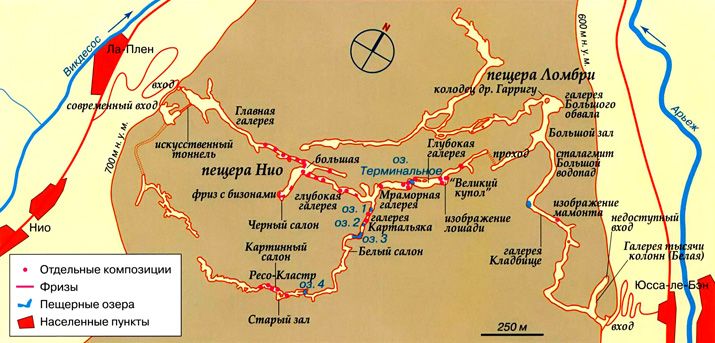карта пещеры Нио