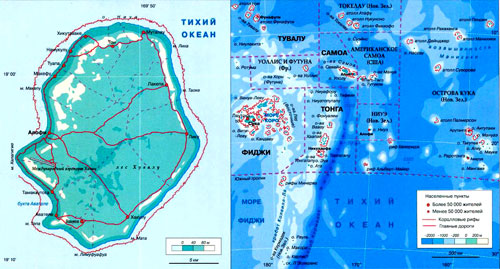 остров Ниуэ на карте