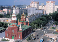Город Пермь, Россия.