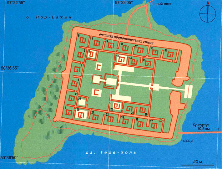 Пор-Бажын на карте