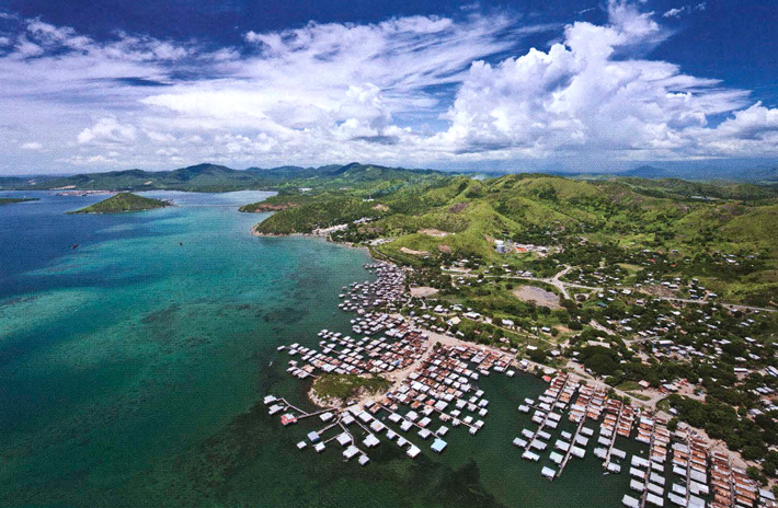 Порт-Морсби столица Папуа - Новая Гвинея
