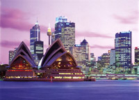 Сидней город в Австралии.