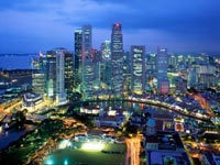 Столица города-государства Сингапур, Азия