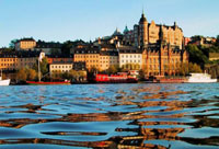 Город Стокгольм, столица Швеции, Европа.