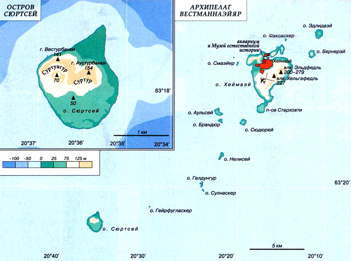 Остров Сюртсей на карте