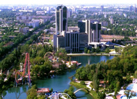на фото Ташкент (столица Узбекистана)