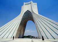 Тегеран, столица Ирана, Азия.