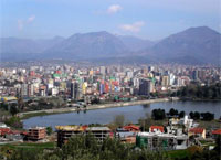 на фото Тирана - Столица Албании