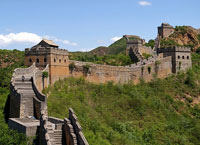 на фото Великая Китайская стена