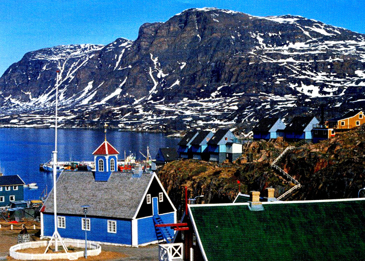 на фото Западная Гренландия
