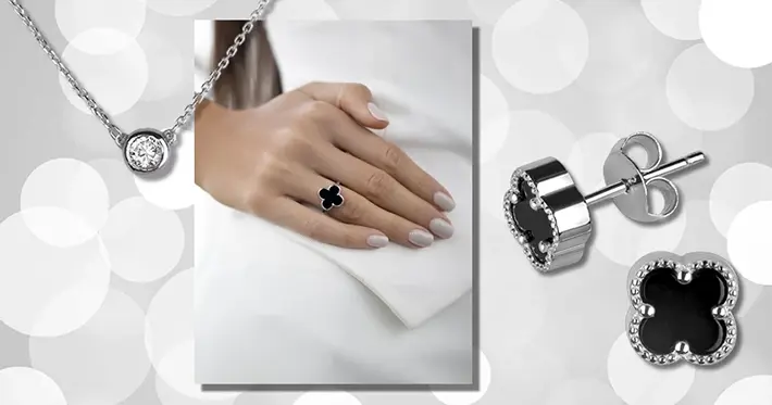 Серебряные украшения – путешествие в измерение благородного сияния и разнообразия стилей на фото Серебряные украшения – путешествие в измерение благородного сияния и разнообразия стилей