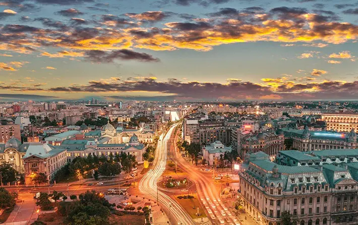 на фото Путешествие из Одессы в Бухарест: комфорт на каждом километре с «THE BEST TAXI»