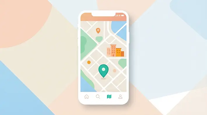 Бронирование отеля на смартфоне